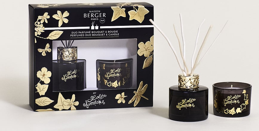 Lolita Duo Mini Σετ Διαχυτής και Κερί, μαύρο, 2 τεμαχίων