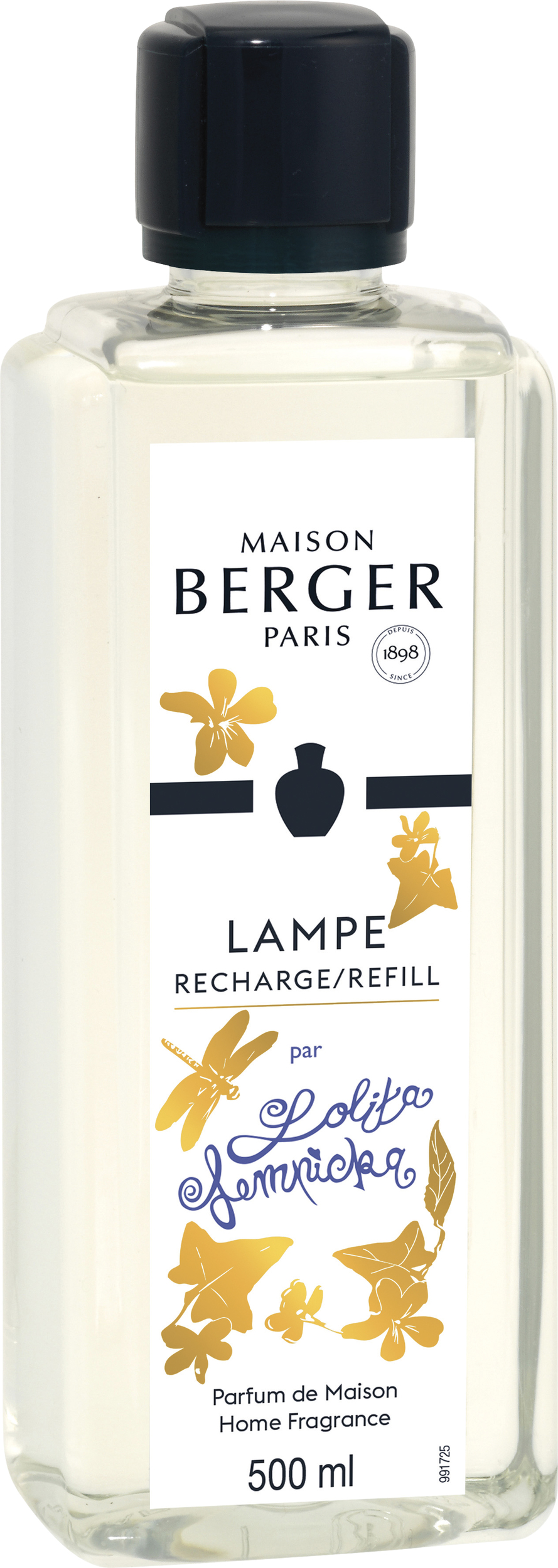 Maison Berger Paris, Lamp: Lolita Black Gift Set w/Lolita Lempicka