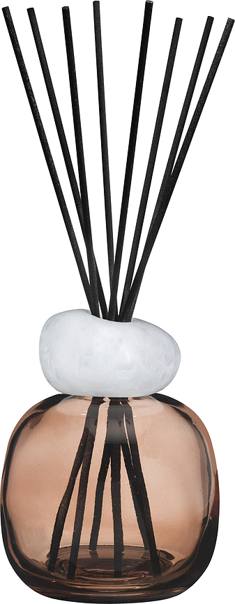 Mineral Diffuseur de Parfum, prune et blanc, parfum Lady Flower