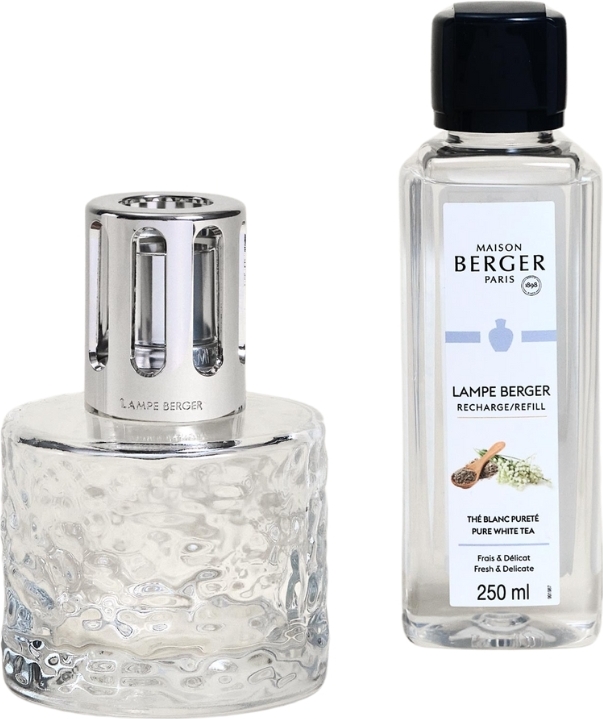 Mirage Katalytische Lampe transparent mit Duft Pure White Tea