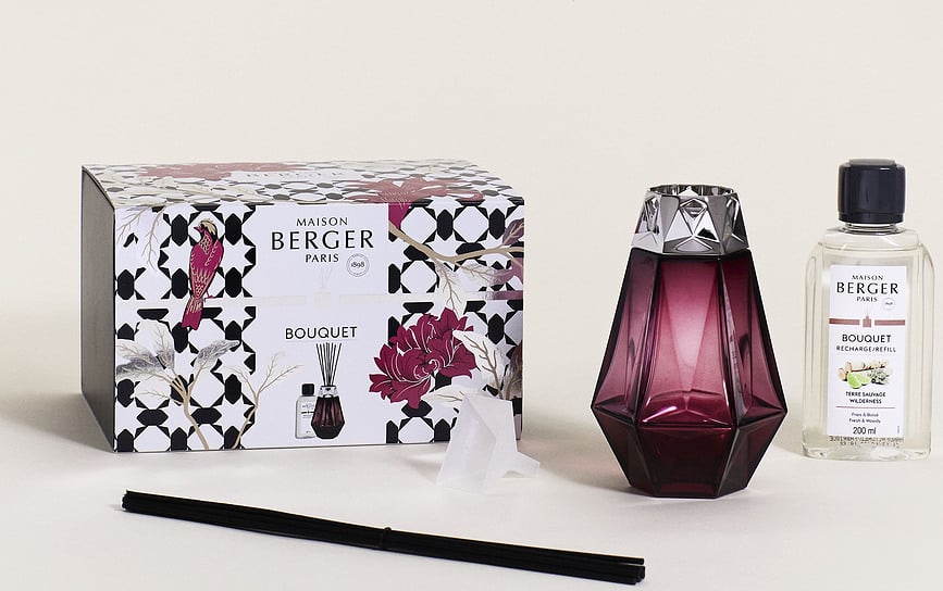 Prisme Diffuseur de Parfum, noir, parfum Wilderness