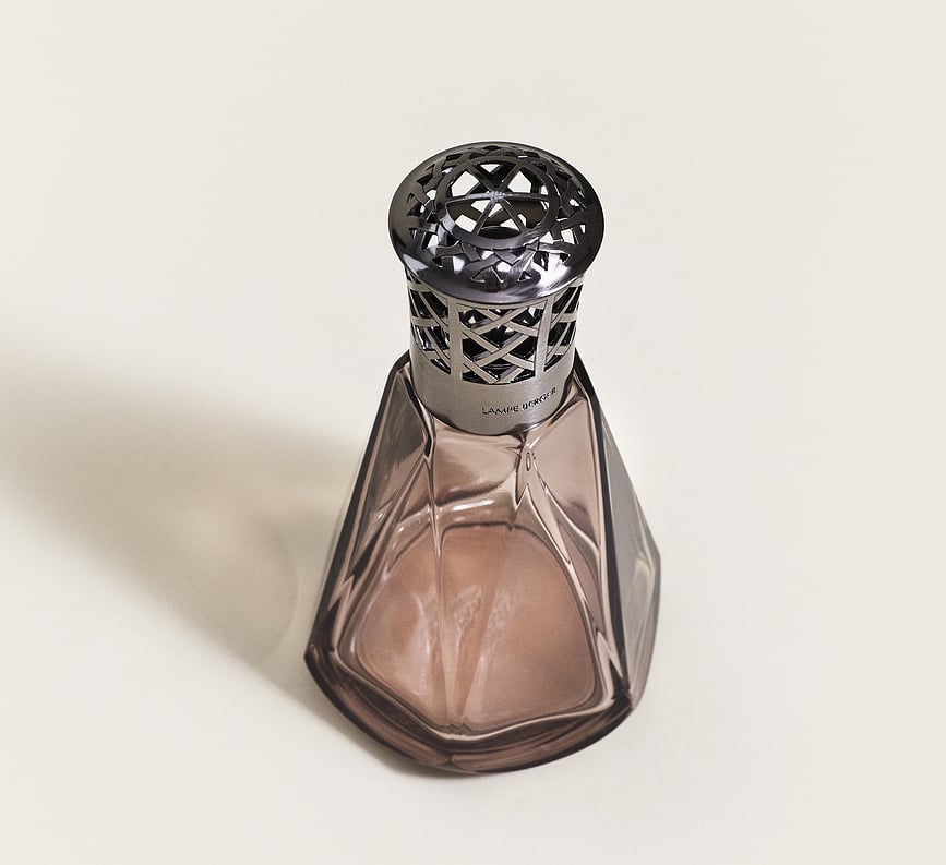 Pyramide Lampe Catalytique, rose antique