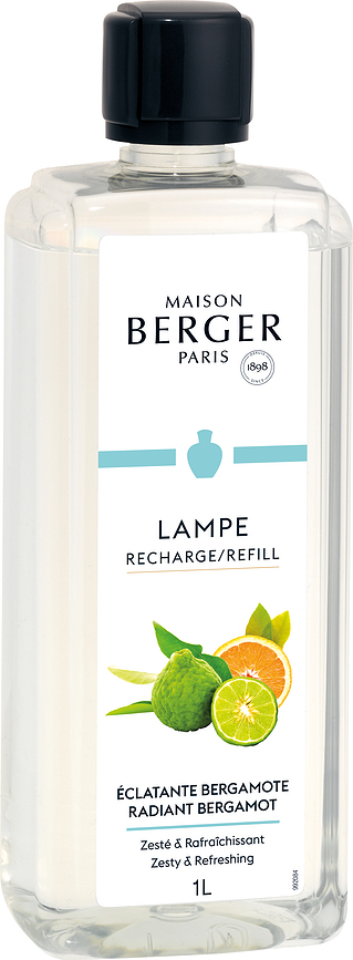 Radiant Bergamote Parfum pour lampe catalytique, 1 L
