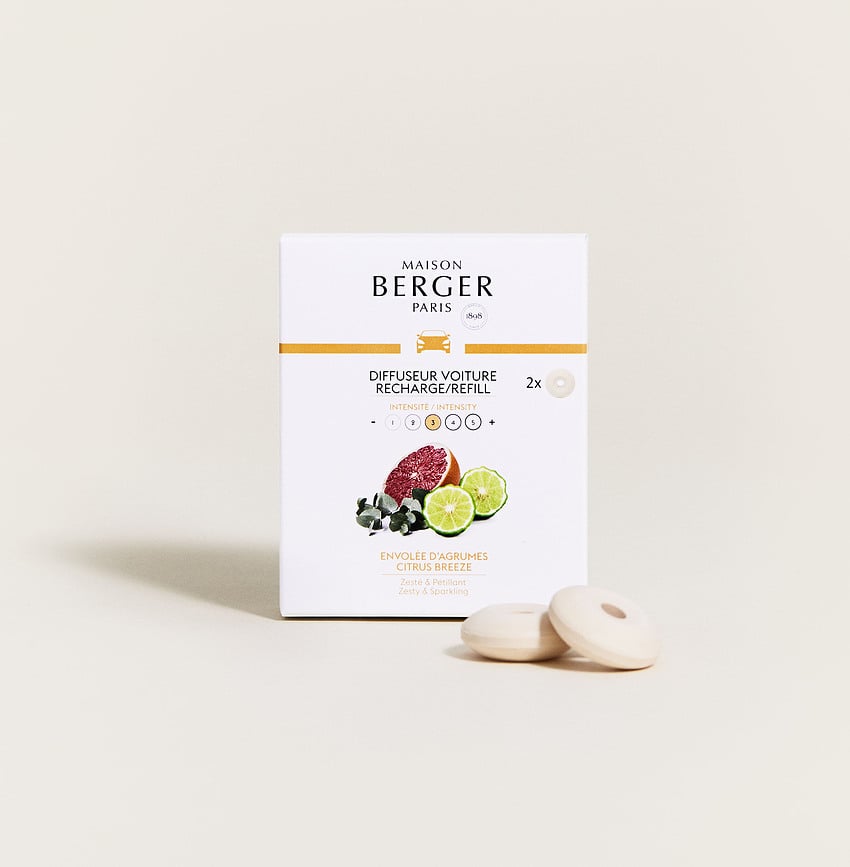 Recambio de Fragancia para Difusor de Coche, Brisa Cítrica