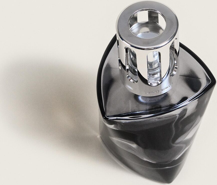 Terra Lampe Catalytique noire, avec parfum Wilderness