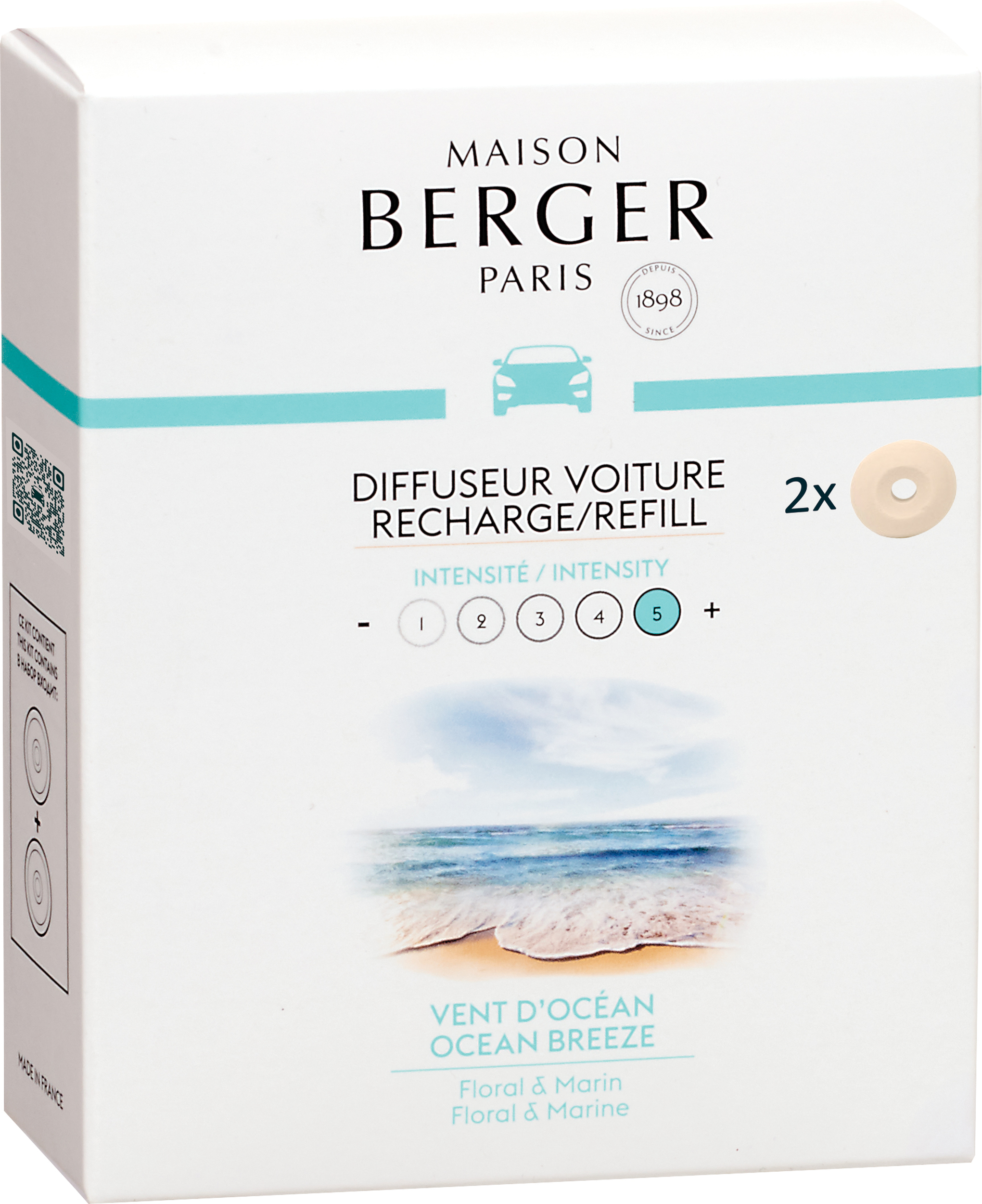 Zapach do dyfuzora samochodowego Ocean Breeze