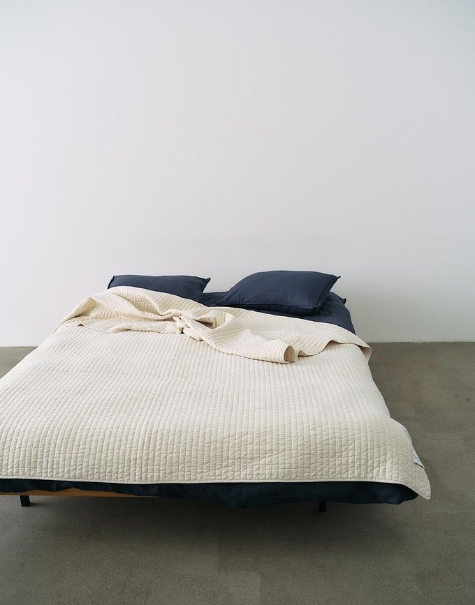 Bodine Plaid 150 x 200 cm, blanc cassé