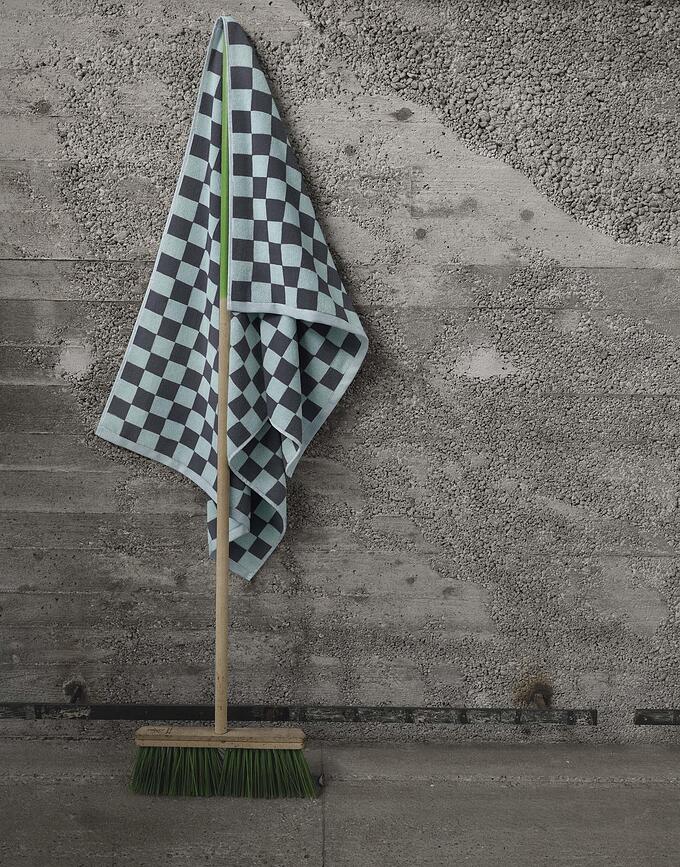 Checker Brisača, 50 x 100 cm, bež-antracitna