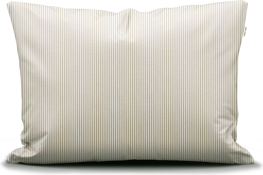 Classic Stripe Kissenbezug 40 x 40 cm beige-creme Reißverschluss