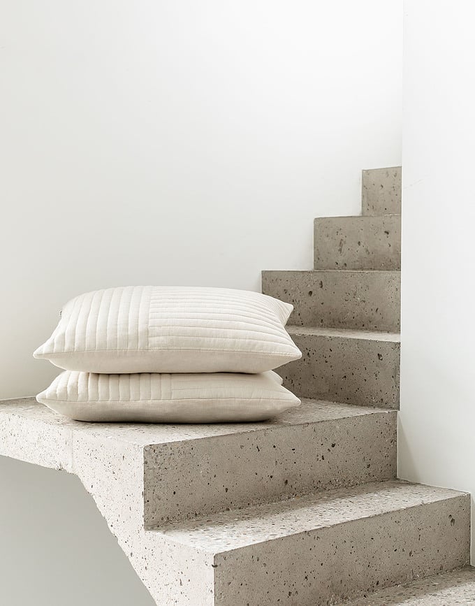 Cojín decorativo Viosa, 40 x 60 cm, blanco