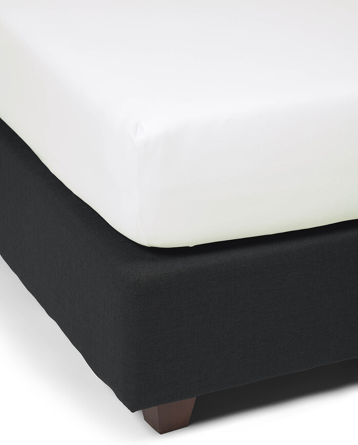 Premium Organic Drap-housse 100 x 200 cm, blanc