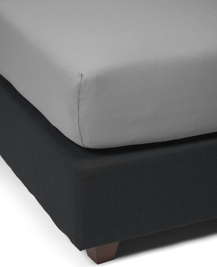 Premium Organic Drap Housse 160 x 200 cm, sable clair