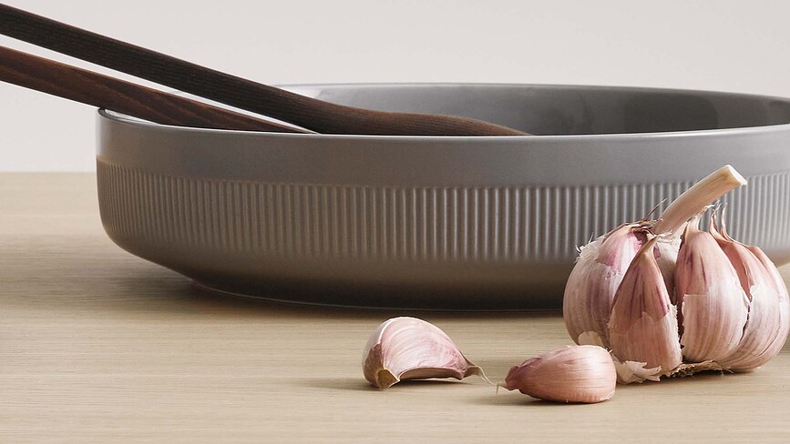 Fuente Moments, 26 cm, blanca