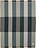 Eryk Decke 150 x 200 cm blau