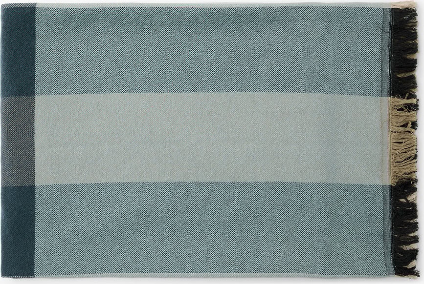 Eryk Plaid, 150 x 200 cm, beige-noir