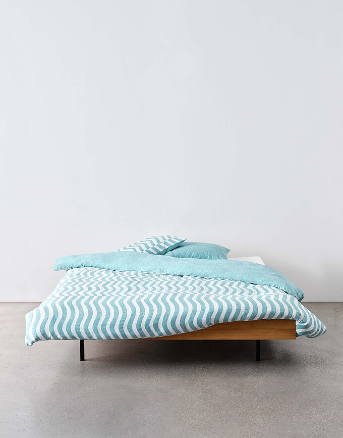 Filip Housse de Coussin 40 x 40 cm, marine