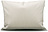 Funda de Almohada Classic Stripe, 40 x 80 cm, beige y crema, cierre de cremallera