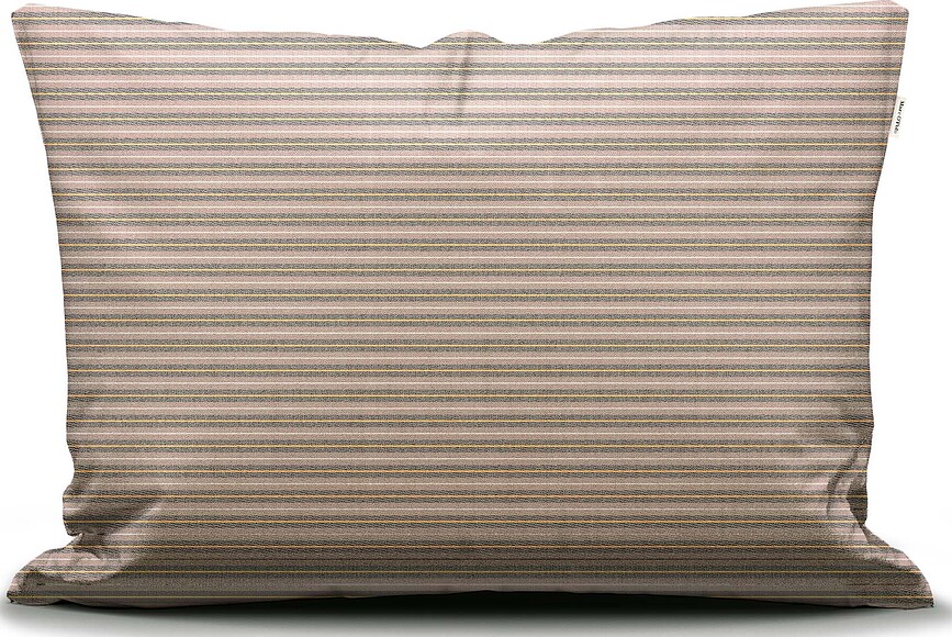 Funda de Almohada Faas, 40 x 80 cm, en tonos marrón y amarillo