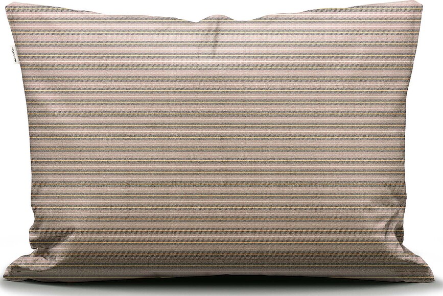 Funda de Almohada Faas, 60 x 70 cm, marrón y amarilla