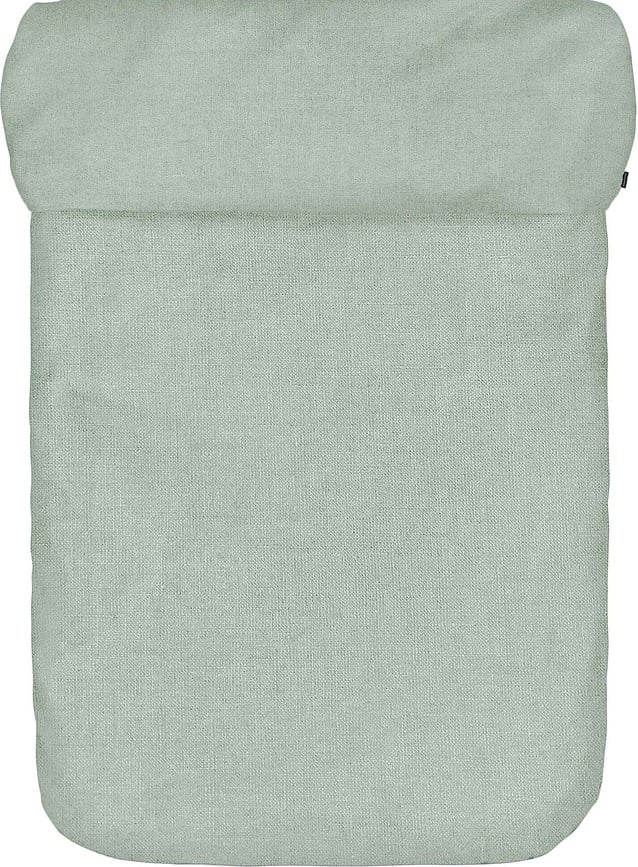 Funda Nórdica de lino Valka, 160 x 200 cm, color pistacho, con cremallera