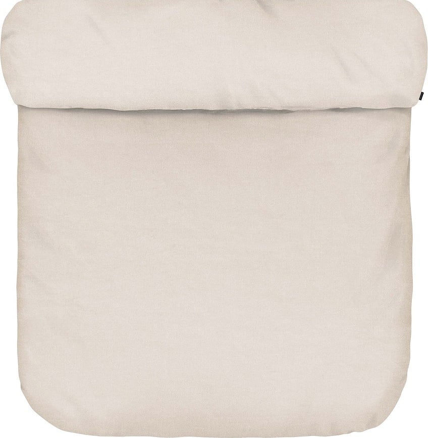 Funda Nórdica de lino Valka, 200 x 220 cm, beige, cierre de solapa