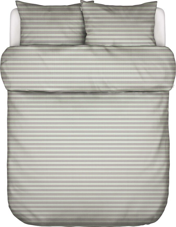 Funda Nórdica Faas, 200 x 200 cm, verde, con 2 fundas de almohada 80 x 80 cm