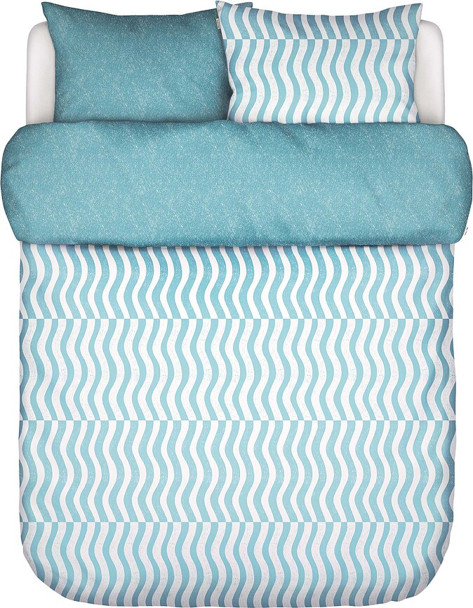 Funda Nórdica Filip, 200 x 220 cm, azul marino, con 2 fundas de almohada 80 x 80 cm