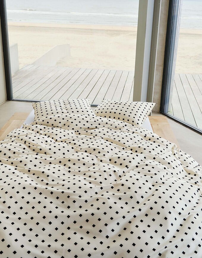 Funda Nórdica Iben, 200 x 220 cm, color crema