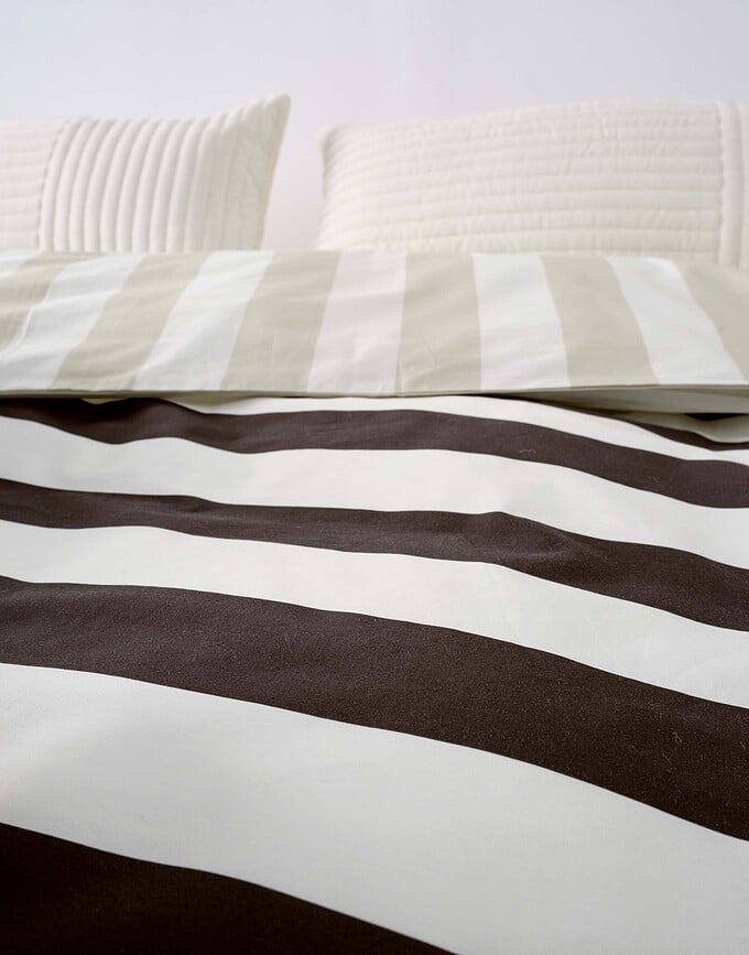 Juego de Funda Nórdica Sanna, 260 x 220 cm, antracita, con 2 fundas de almohada 60 x 70 cm