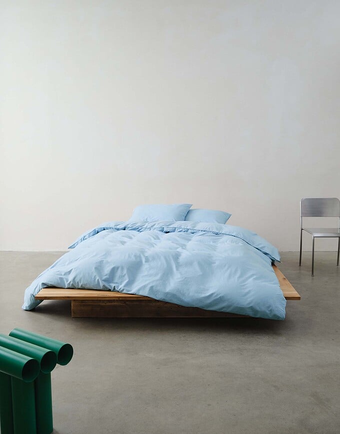 Funda Nórdica Senja, 200 x 220 cm, azul claro