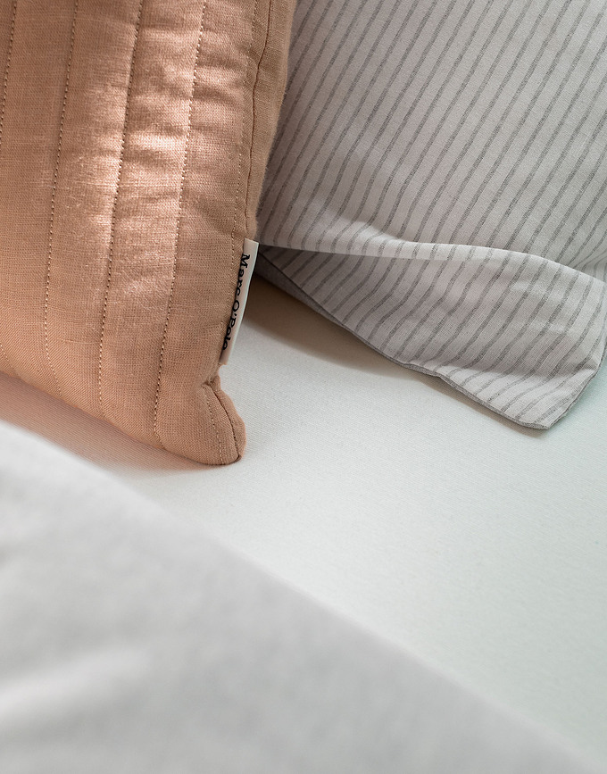 Funda Nórdica Skei, 200 x 200 cm, gris claro, con 2 fundas de almohada 80 x 80 cm