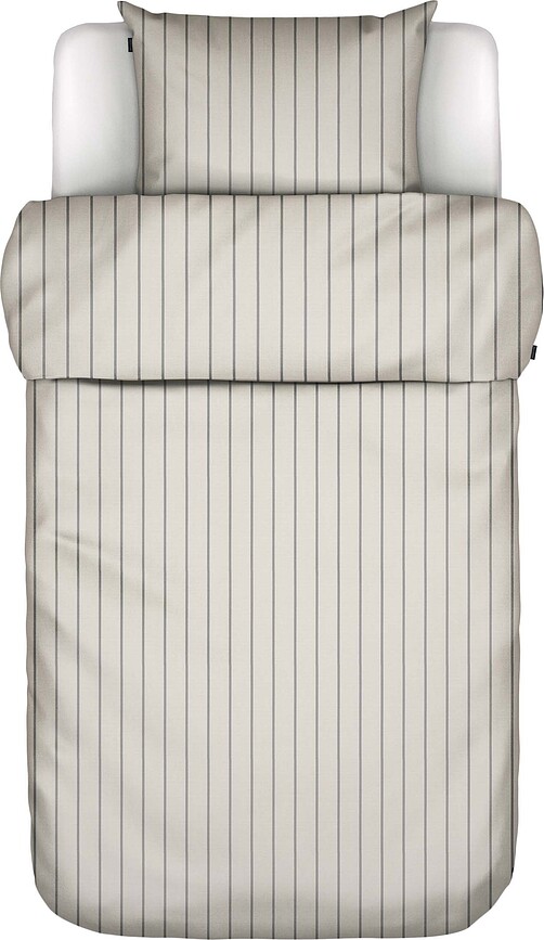 Funda Nórdica Torsken, 140 x 220 cm, beige, con funda de almohada 60 x 70 cm