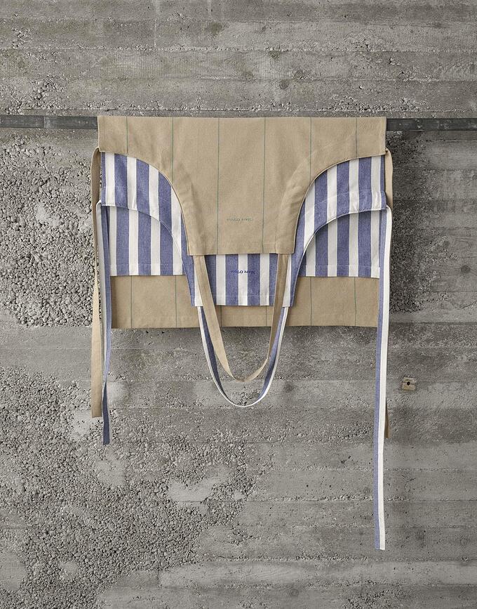 Haley Tablier de Cuisine, cobalt