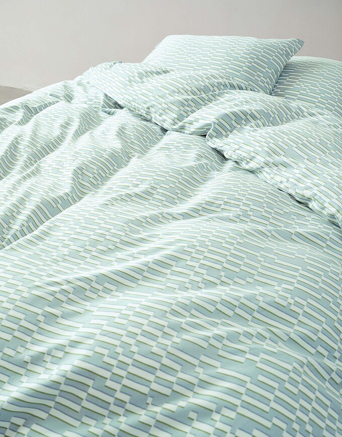 Harpa Taies d'Oreiller 50 x 70 cm, bleues, Lot de 2