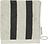 Heritage Badehandschuh 16 x 22 cm gestreift beige-anthrazit