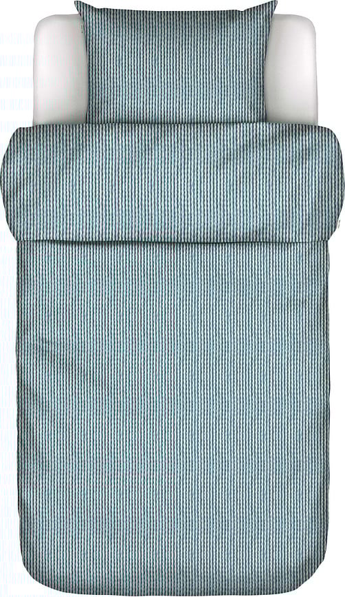 Janne Posteljina 140 x 220 cm plava s jastučnicom 60 x 70 cm preklopno zatvaranje