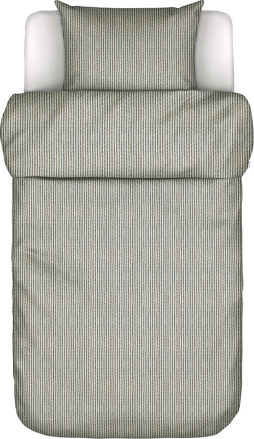 Janne Posteljina maslinasto-siva 140x220 cm zatvaranje na preklop jastučnica 60x70 cm