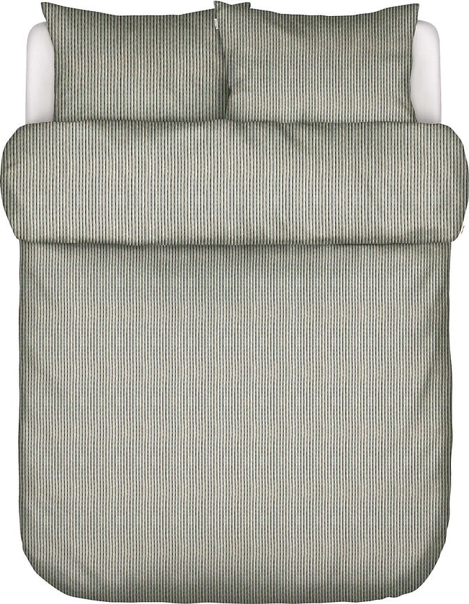 Janne Posteljina preklopno zatvaranje 200x220 cm maslinasto siva s 2 jastučnice 60x70 cm