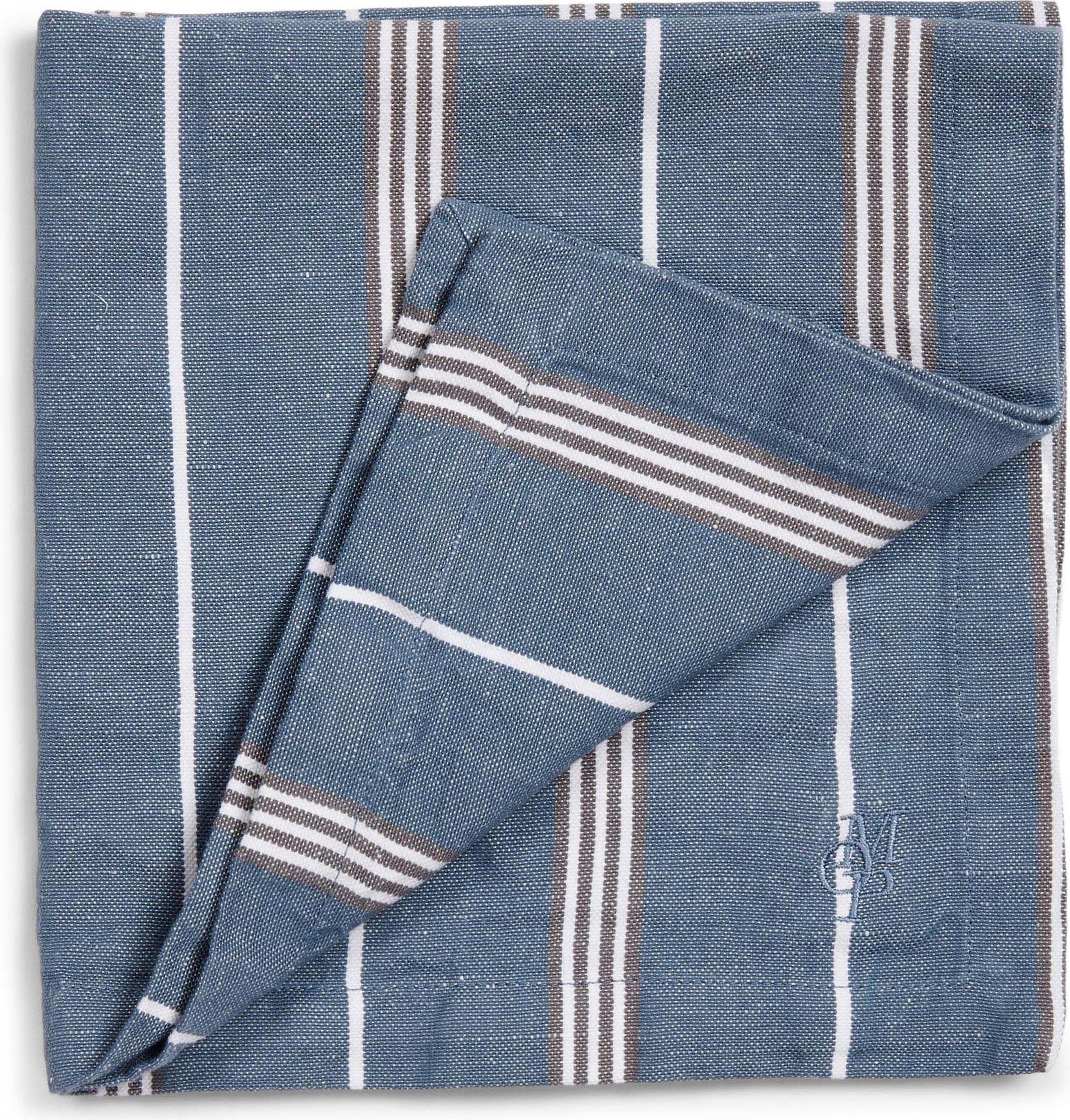 Jona Serviette blau