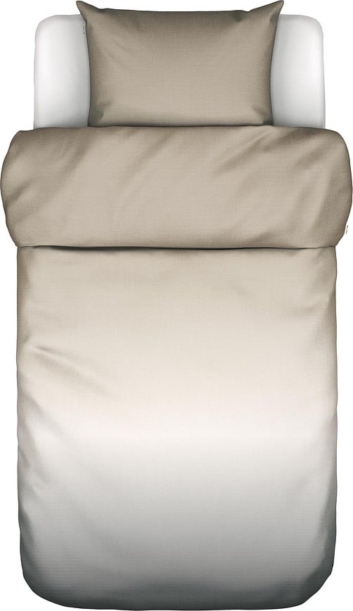 Jorn Posteljina 135 x 200 cm pješčana sa zatvaračem s jastučnicom 80 x 80 cm