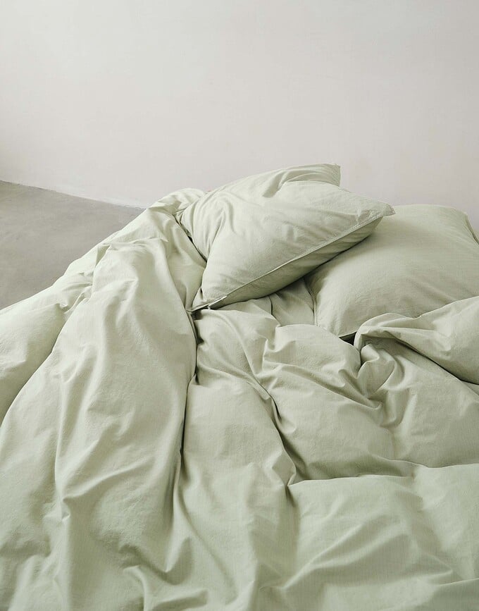 Funda Nórdica Senja, 200 x 220 cm, verde claro