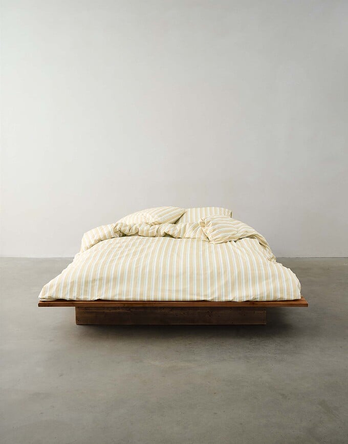 Funda Nórdica Steffe, 200 x 220 cm, amarilla