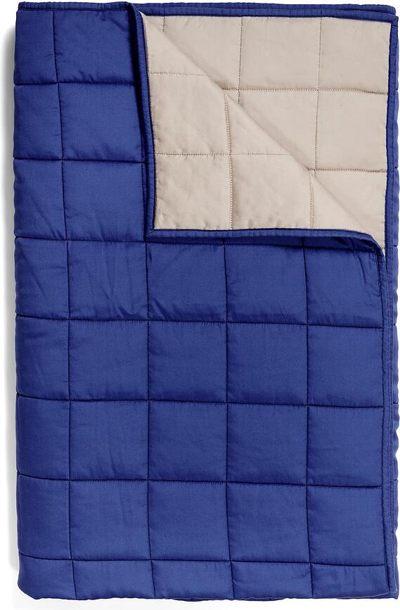 Kelda Plaid 150 x 200 cm, bleu cobalt