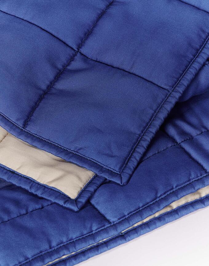 Kelda Plaid 150 x 200 cm, bleu cobalt