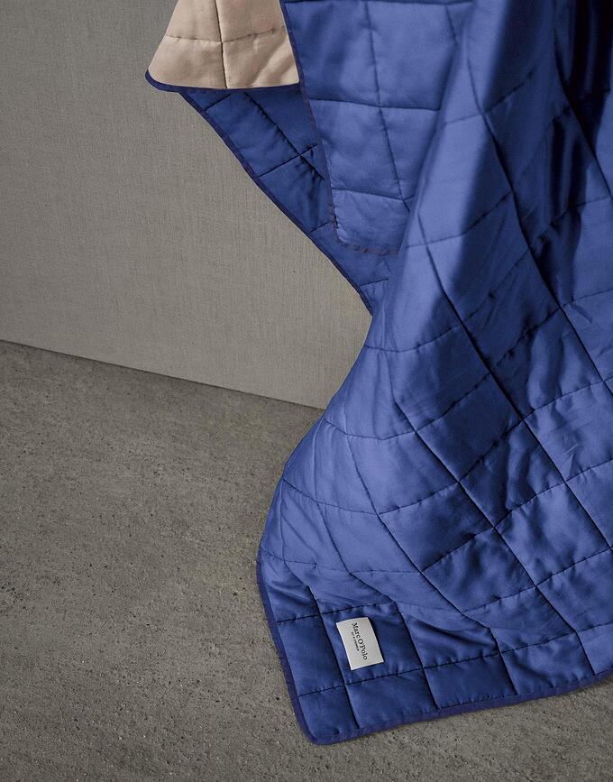 Kelda Plaid 150 x 200 cm, bleu cobalt