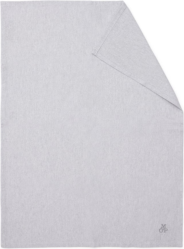 Kinno Torchons de Cuisine 50 x 70 cm, gris clairs, Lot de 2