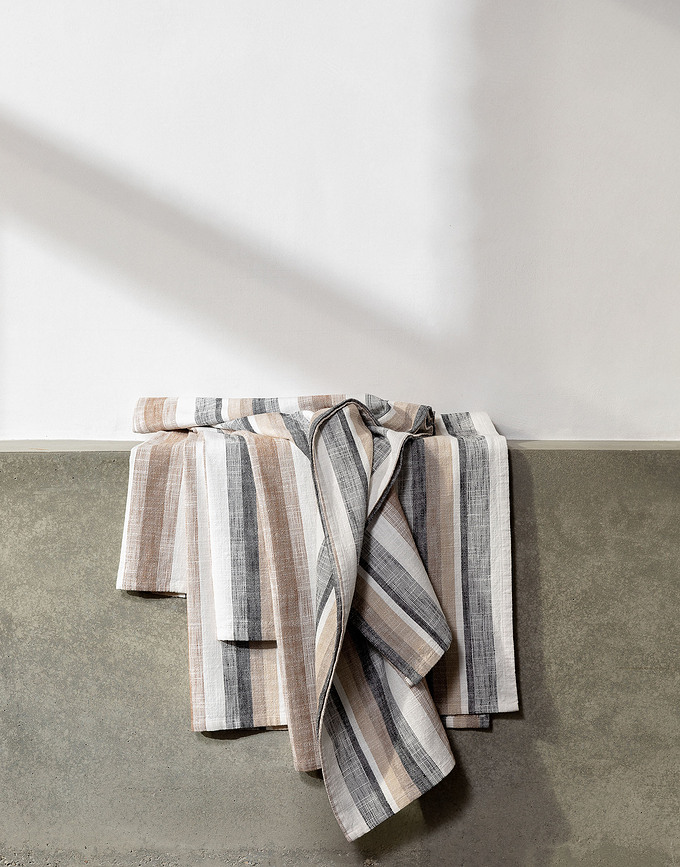 Klappen Hammam Serviette de Plage 100 x 200 cm, jaune