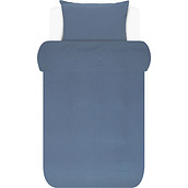 Kuva Bedding 135 x 200 cm blue with pillowcase 80 x 80 cm