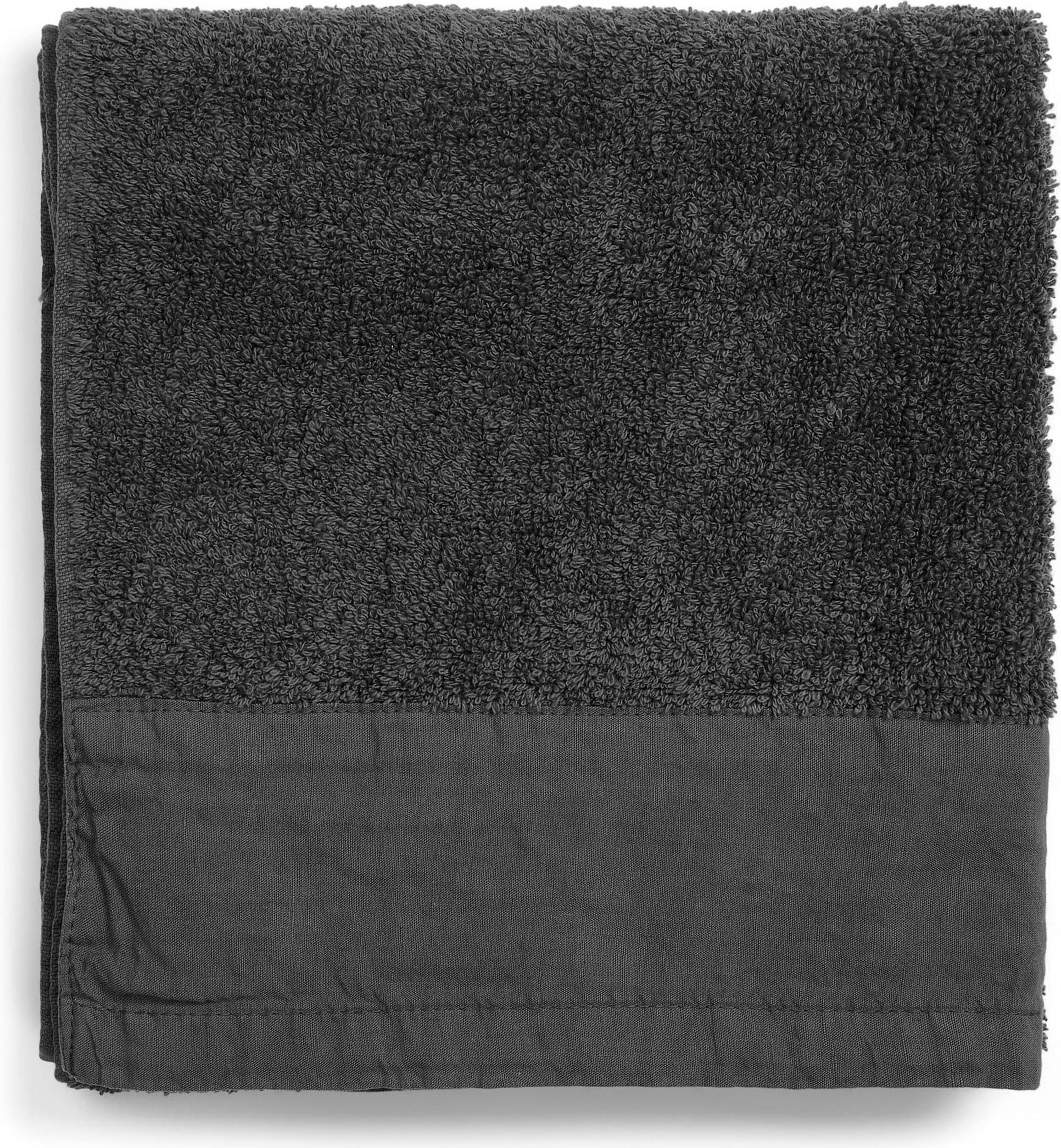 Linan Handtuch 30 x 50 cm anthrazitfarbig