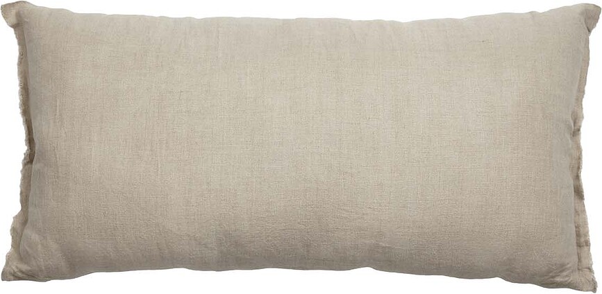 Linka Kudde 30 x 60 cm, beige, linne